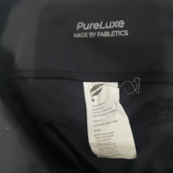 Fabletics Oasis Purelux High Waisted 7/8 Leggings - Picture 5 of 6